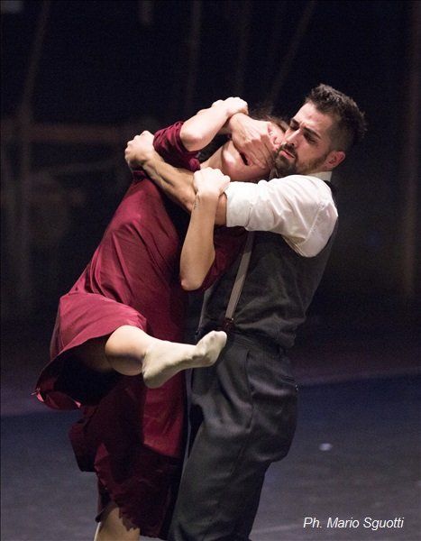 actors on stage